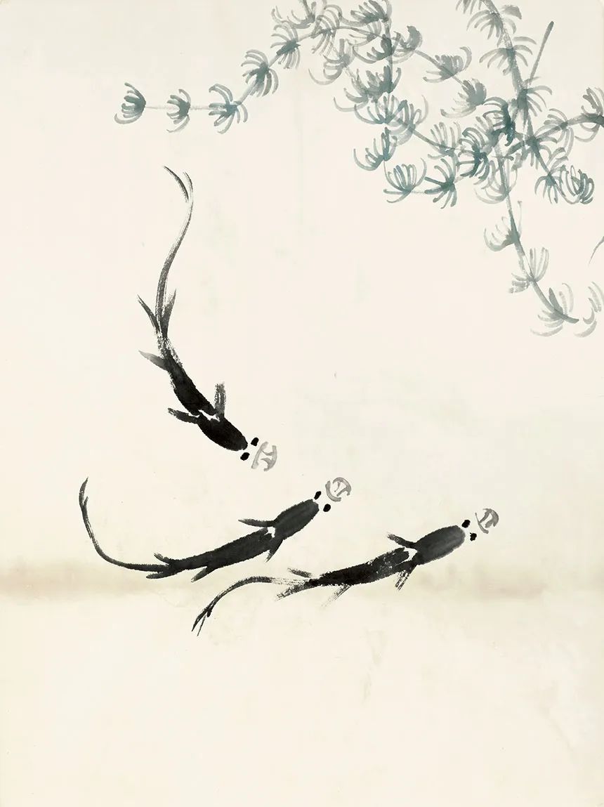 齐白石《鱼虾册》超清