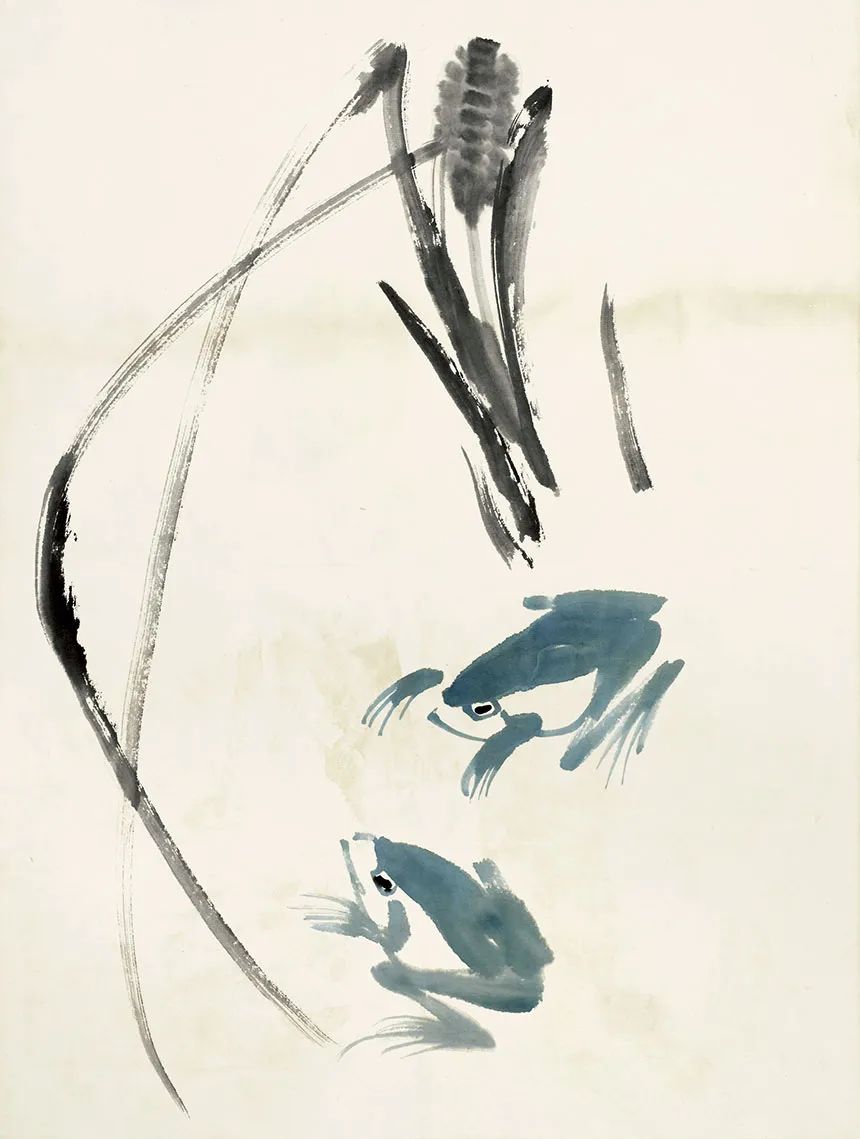 齐白石《鱼虾册》超清