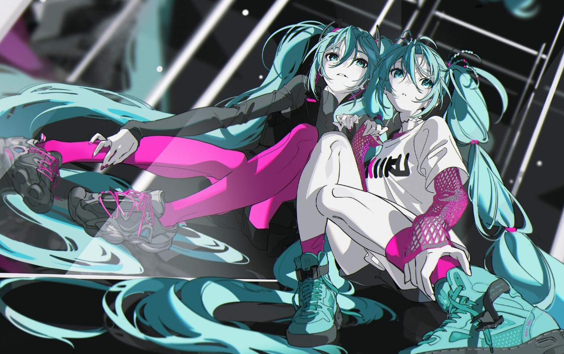 初音未来联动米山舞运动装手办02很想当葱娘的骑士02但成本太高了