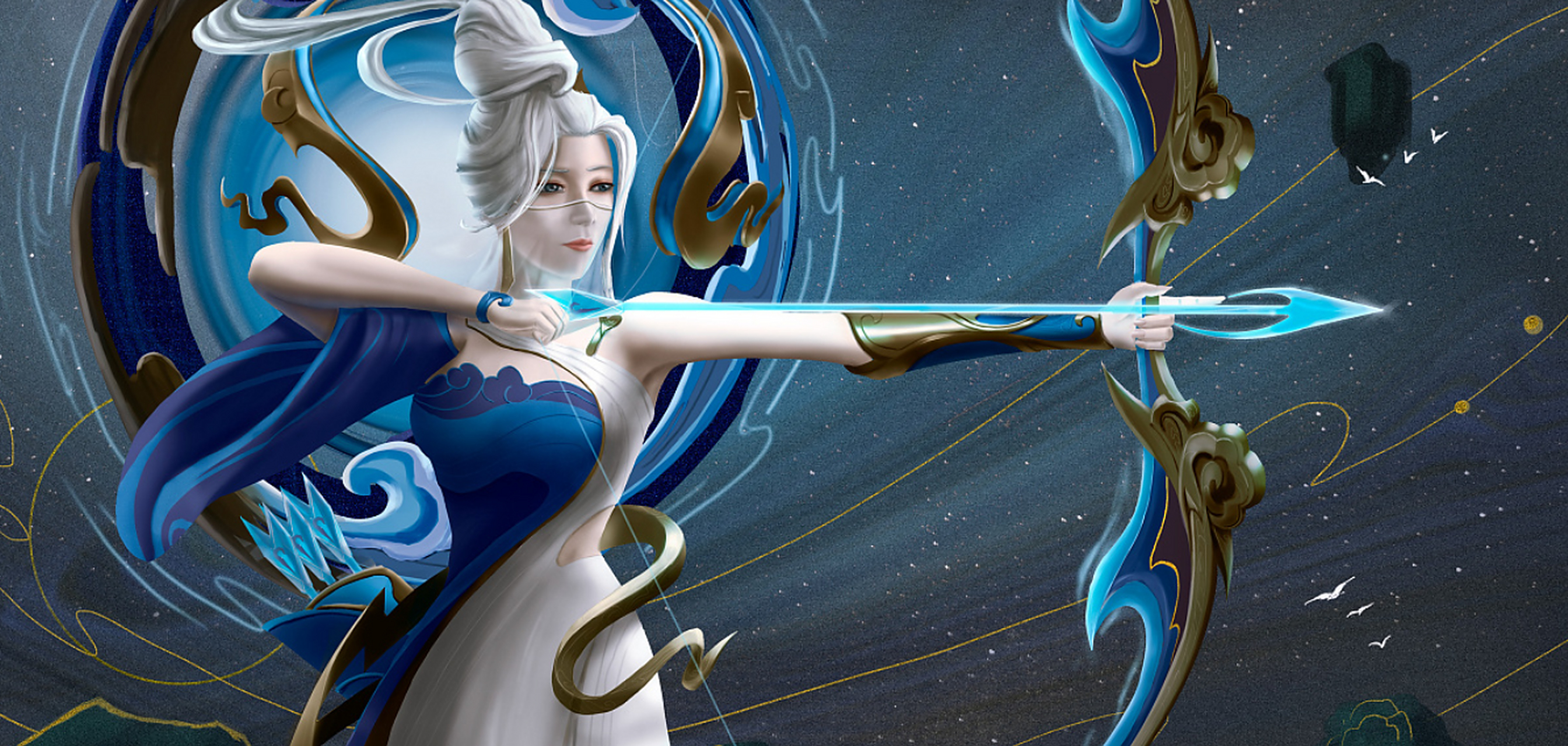 太华作为伽罗的皮肤,以独特的设计和山水概念深受玩家喜爱