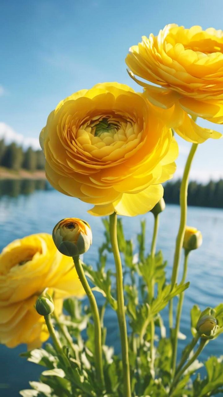 花朵图片,花园里的洋牡丹