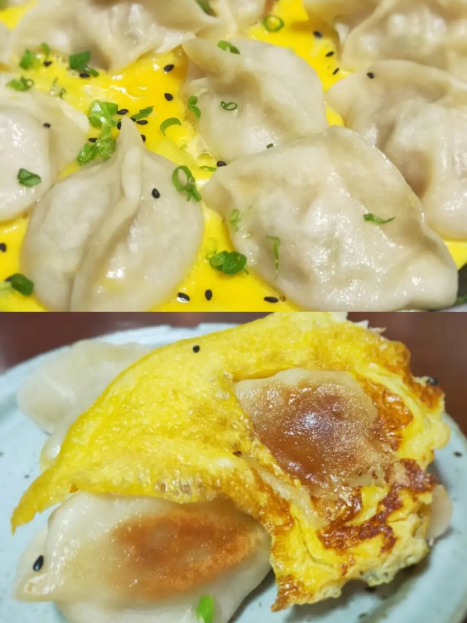 懒人早餐|速冻水饺之抱蛋煎饺!