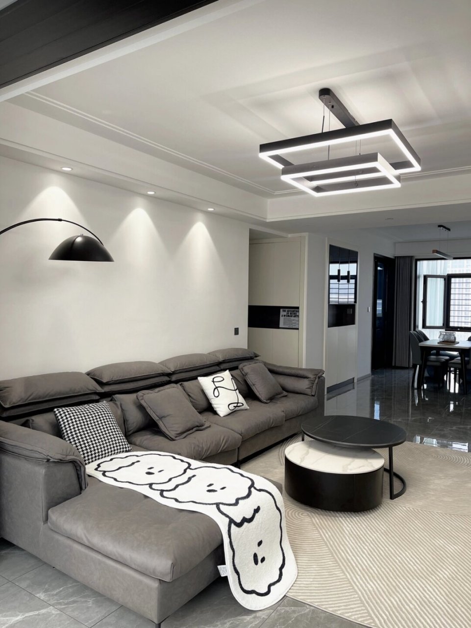 黑白灰现代极简装修|尺寸附清单 时间过的好快呀,2021开始一年的收尾