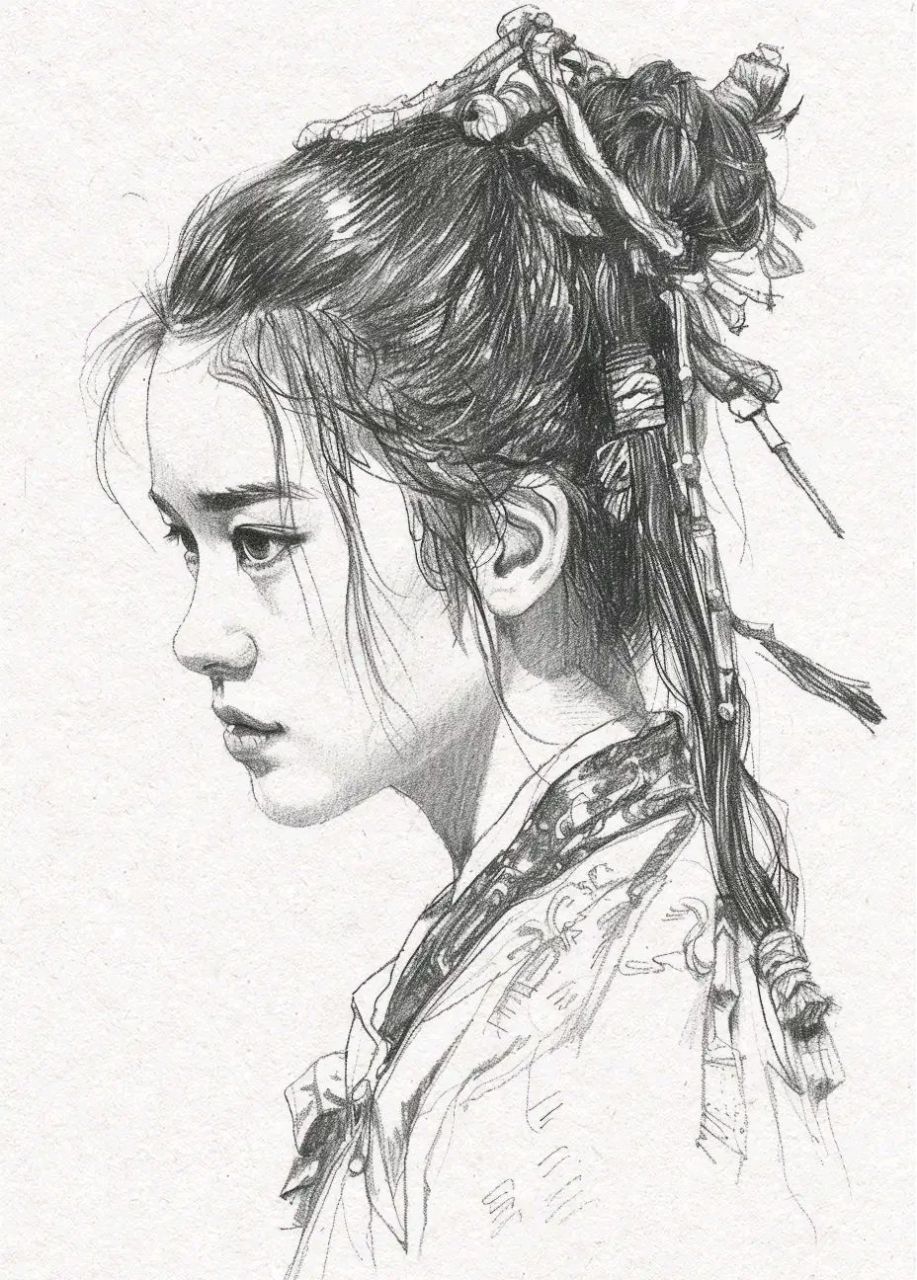 素描 | 古装人物