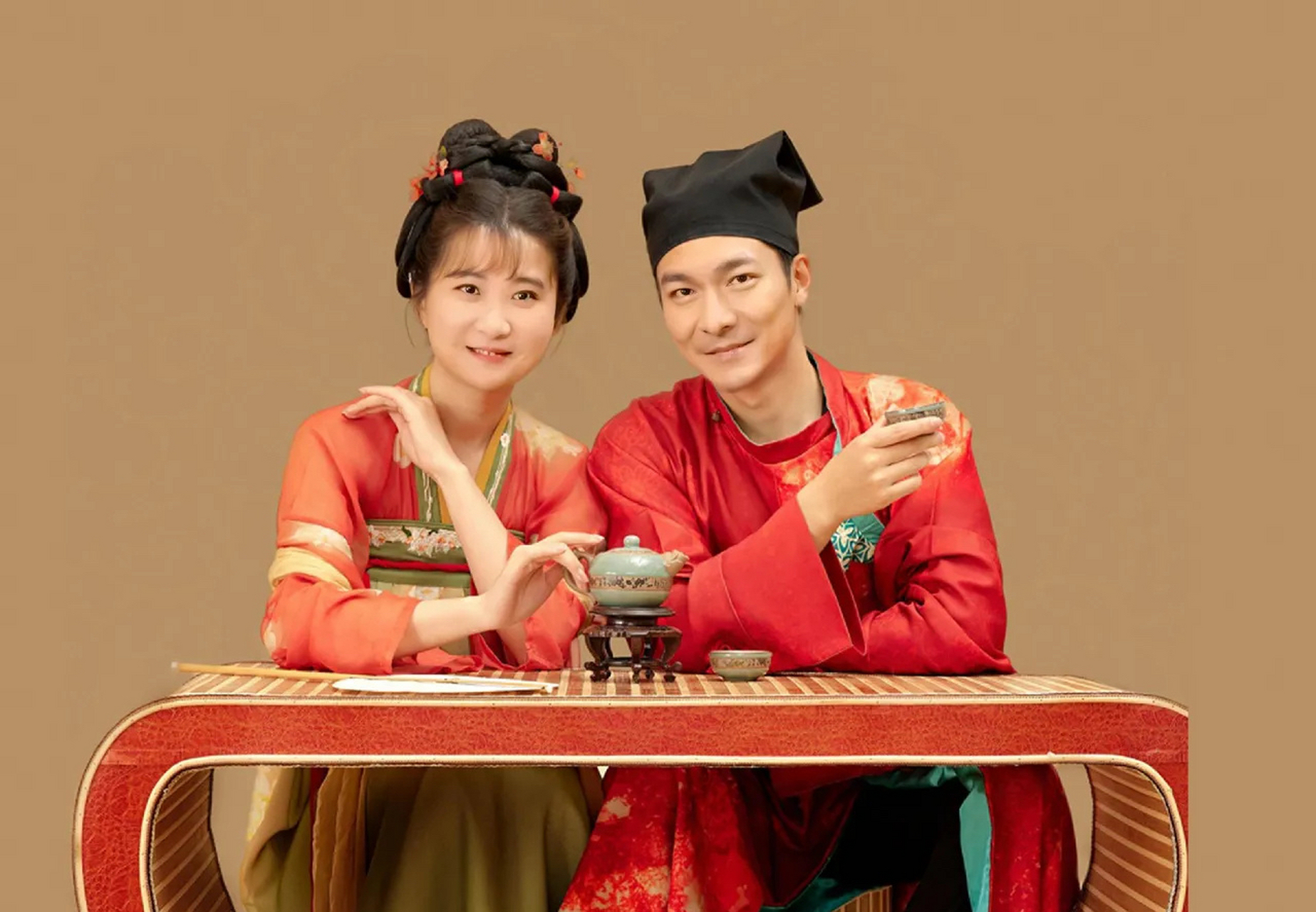 贾玲和刘德华合影安排上了 贾玲和刘德华是不是挺有cp感? 67