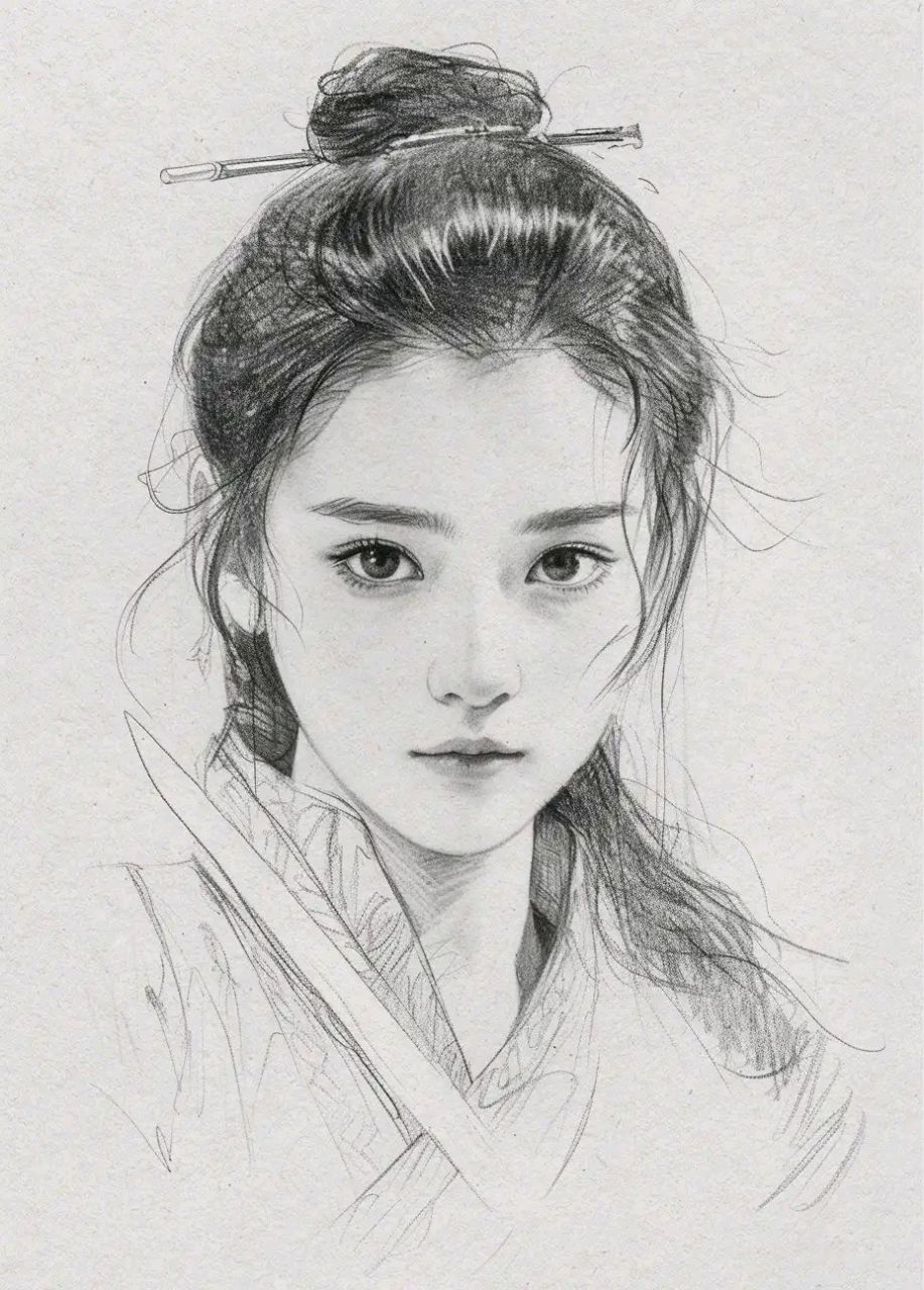 素描 | 古装人物