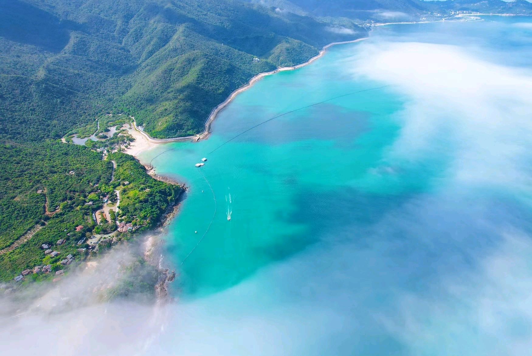 中国最美海岸线:深圳大鹏湾