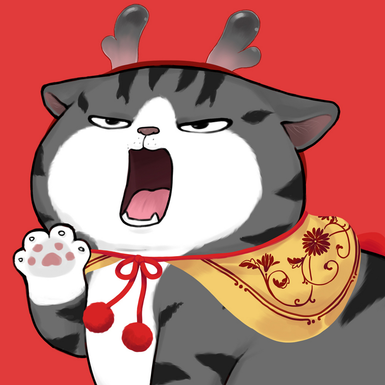 [三哈][三哈][三哈]#吾皇巴扎黑# #吾皇猫# #头像