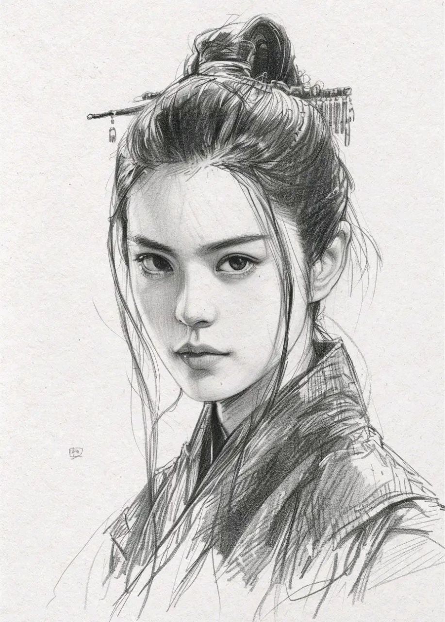 素描 | 古装人物