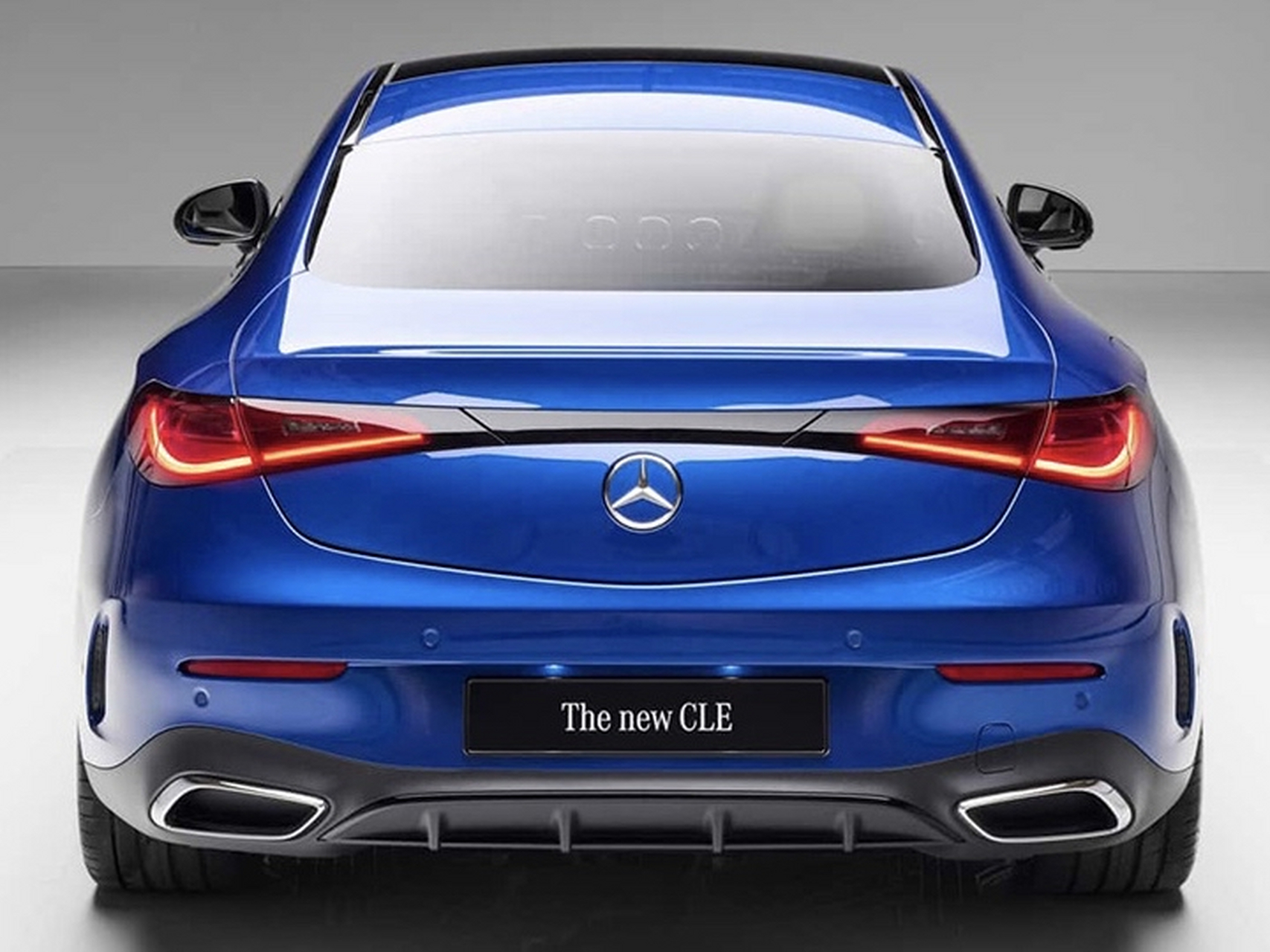 全新款奔驰cle单开门轿跑,优雅高贵的侧身线条,动感唯美的尾部布局