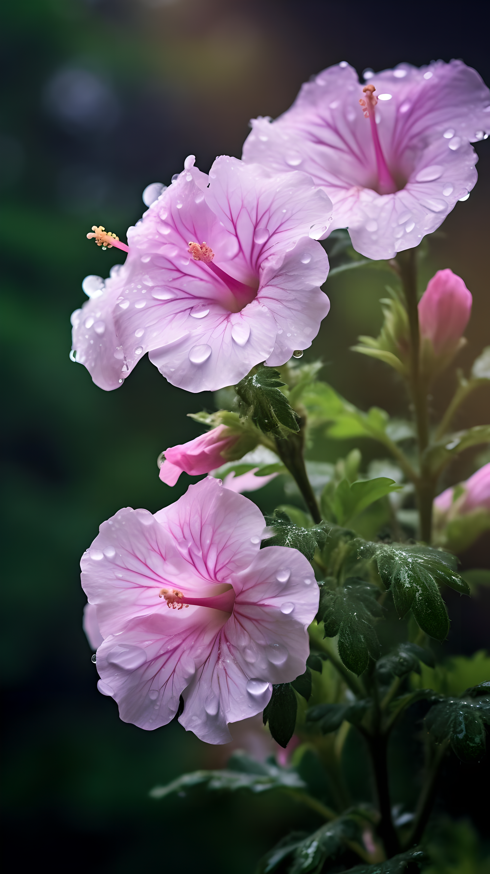 幸福安康:锦葵花语是幸福安康,锦葵是一种非常令人喜爱的花朵,它有着