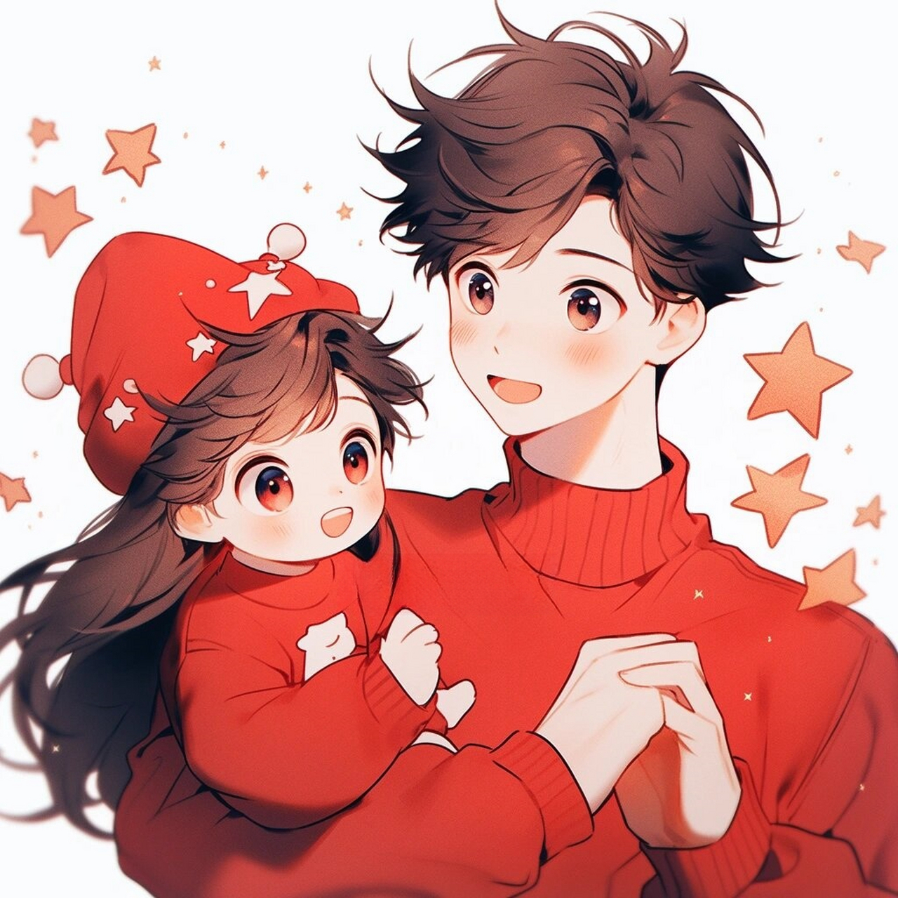 大家期待已久的父女亲子头像终于来啦!