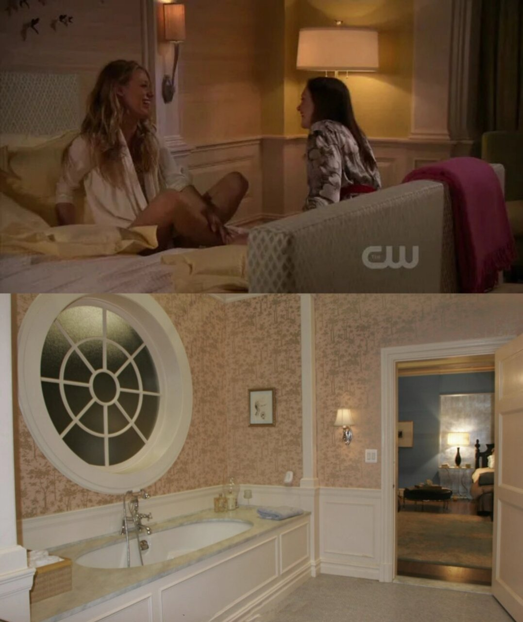 queens的卧室大公开:时尚与色彩的碰撞  99《绯闻女孩》里的serena