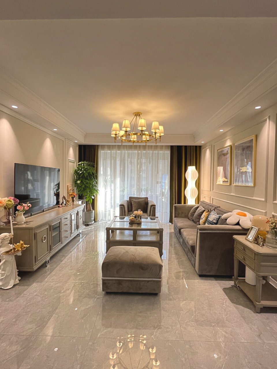 98平的小家也不错啊 远离大城市的喧嚣 享受小县城的安逸宁静 自己