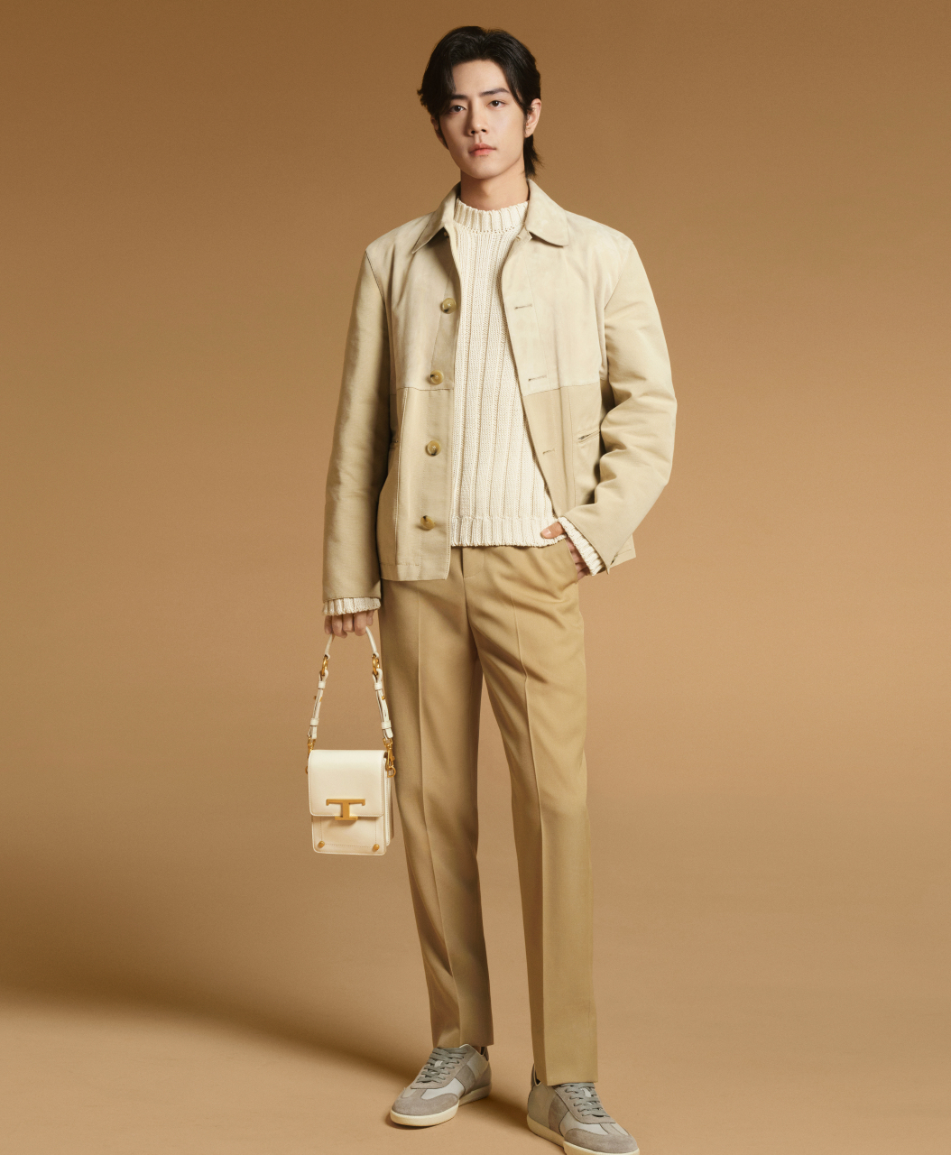 tods官宣肖战成为第一位全球品牌代言人,发布最新品牌大片.