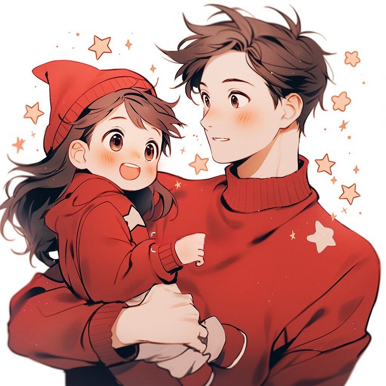大家期待已久的父女亲子头像终于来啦!