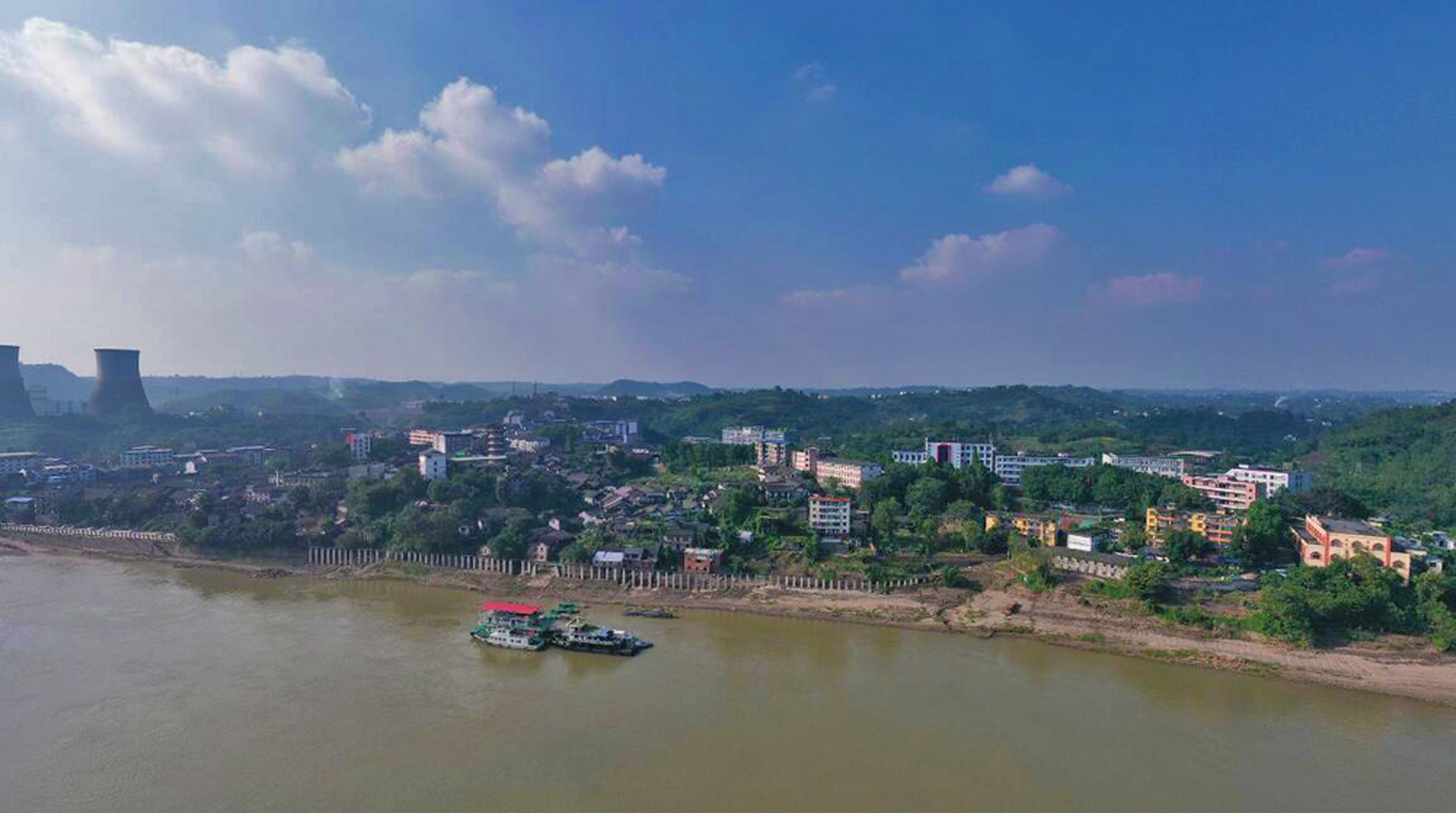 它的历史是辉煌的 曾经作为永川唯一的长江边的镇