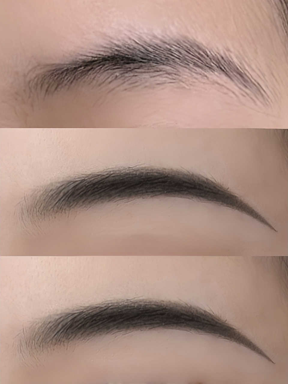 冬天的惊艳是远山眉给的  94远山眉真的百搭脸型,方圆脸,圆脸的小