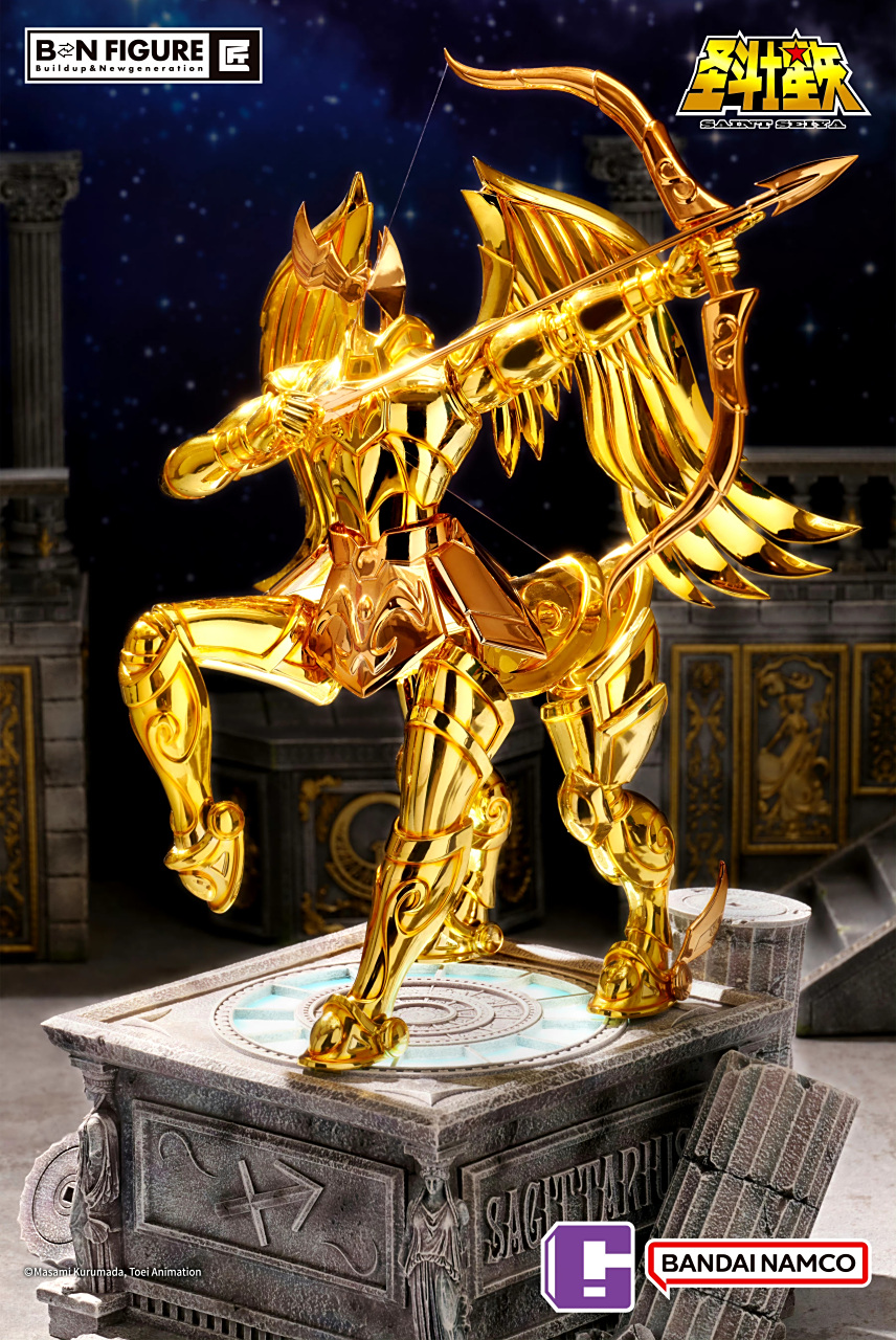 模型欣赏:开天工作室 bnf匠 sagitta黄金圣衣 射手座 圣衣形态 电镀