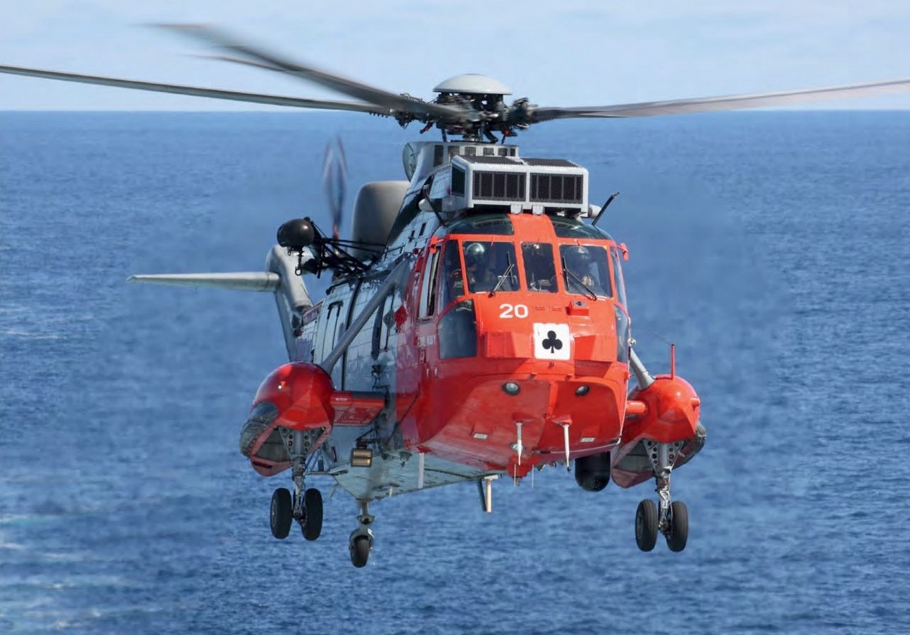 飞行器欣赏:美国 西斯科斯基 s-61/sh-3"海王"直升机,该直升机用于