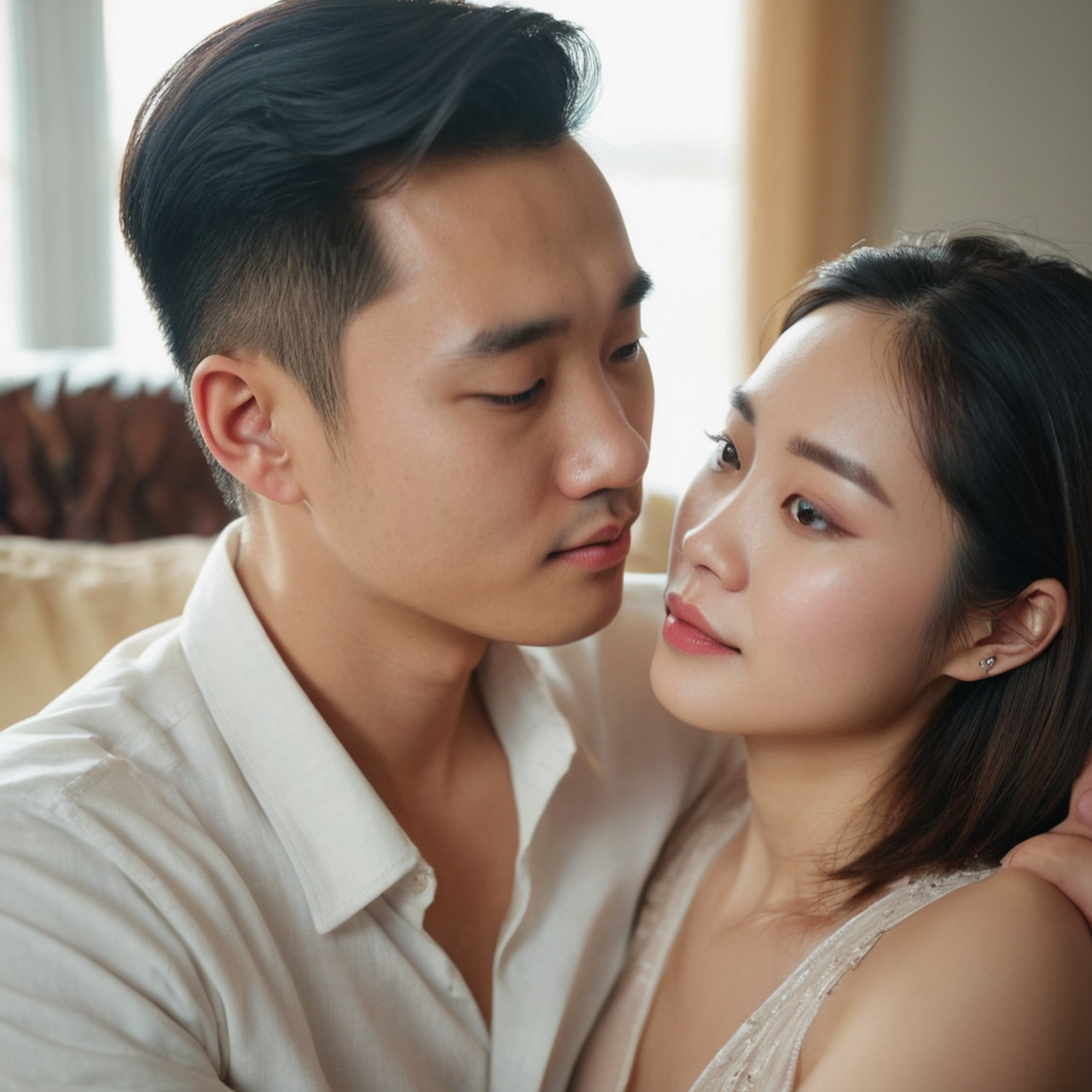 男女之间的肉麻小动作,如亲吻,手牵手和甜言蜜语,都是增进感情的温馨
