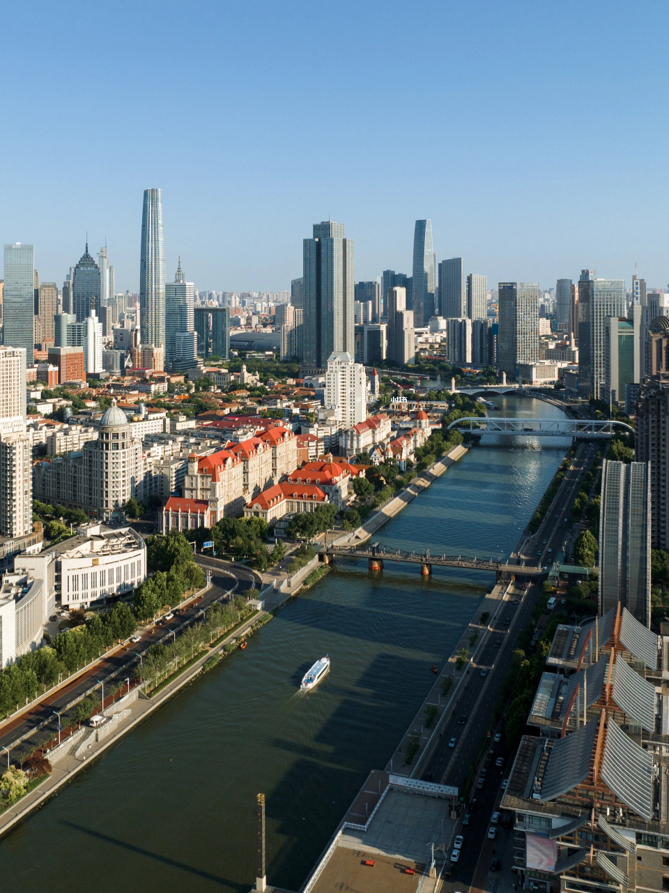 天津航拍,感受天津的城市密度#旅行# #旅游# #旅拍