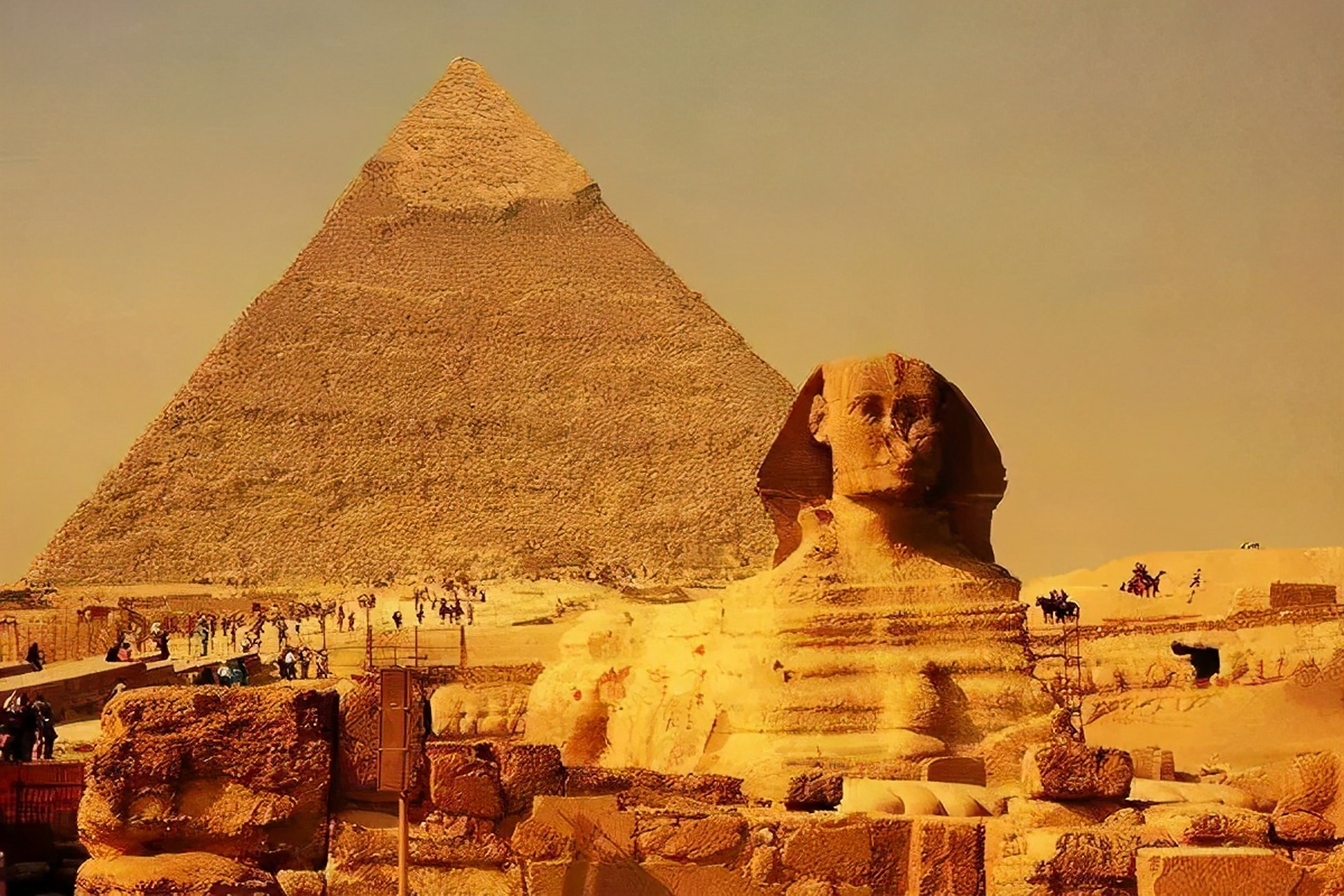 科学漫谈# 埃及金字塔,古代世界七大奇迹之一,是古埃及文明的象征.