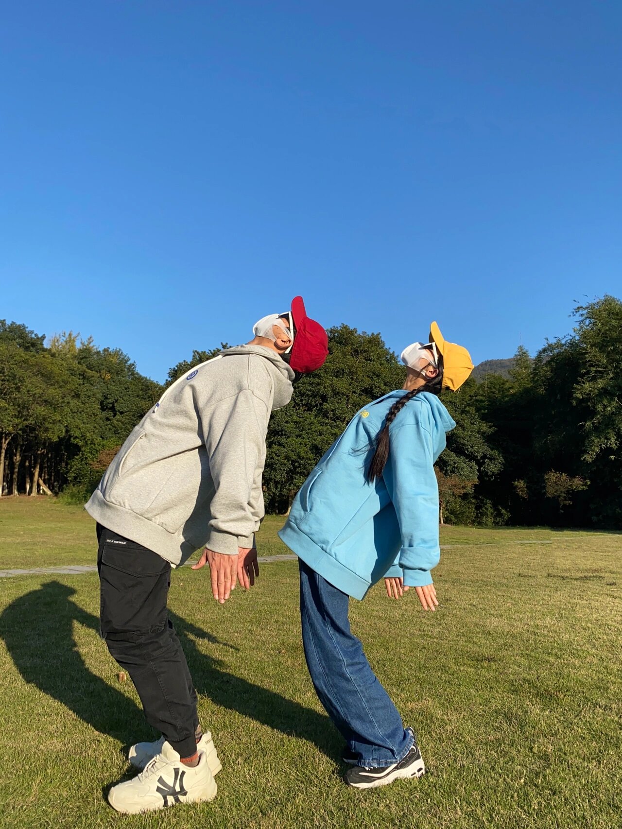 沙雕情侣照/ootd情侣穿搭|||