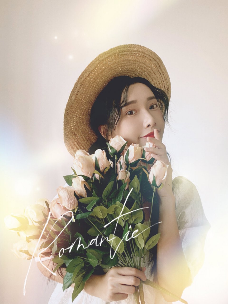 白墙自拍05手机拍出唯美杂志照!附调色!