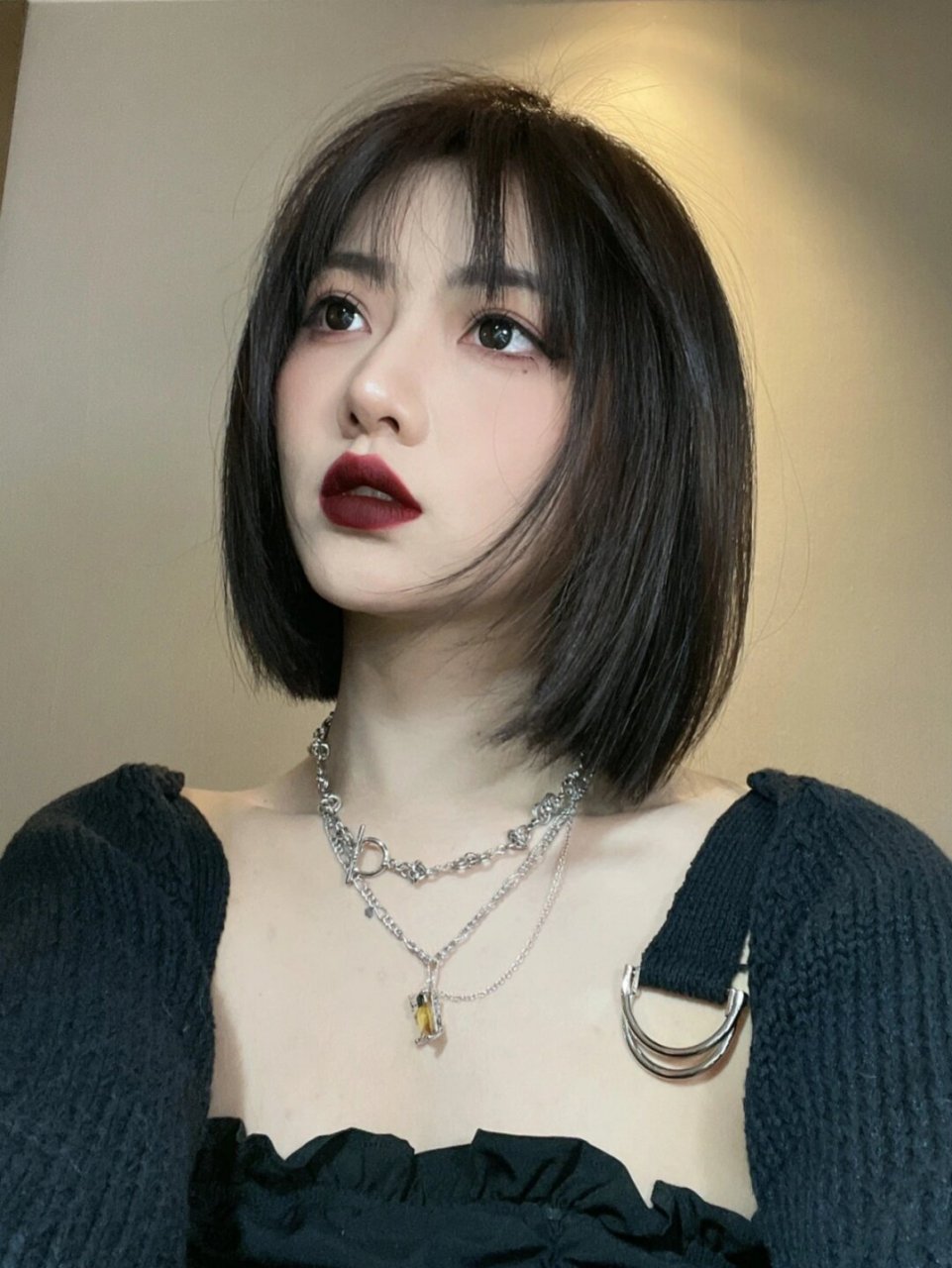 越界红好绝|黑发冷艳红唇杀  黑发冷艳红唇:神秘而迷人的魅力  95