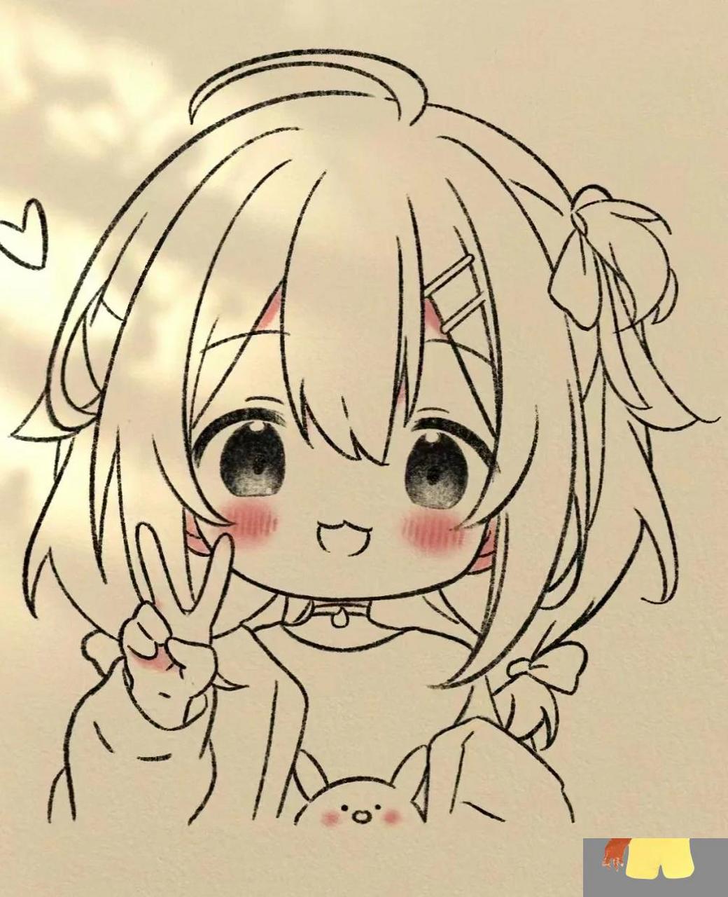 动漫人物临摹素材 喜欢的就拿走吧🌹💋💋💋 谁让你是我的粉呢