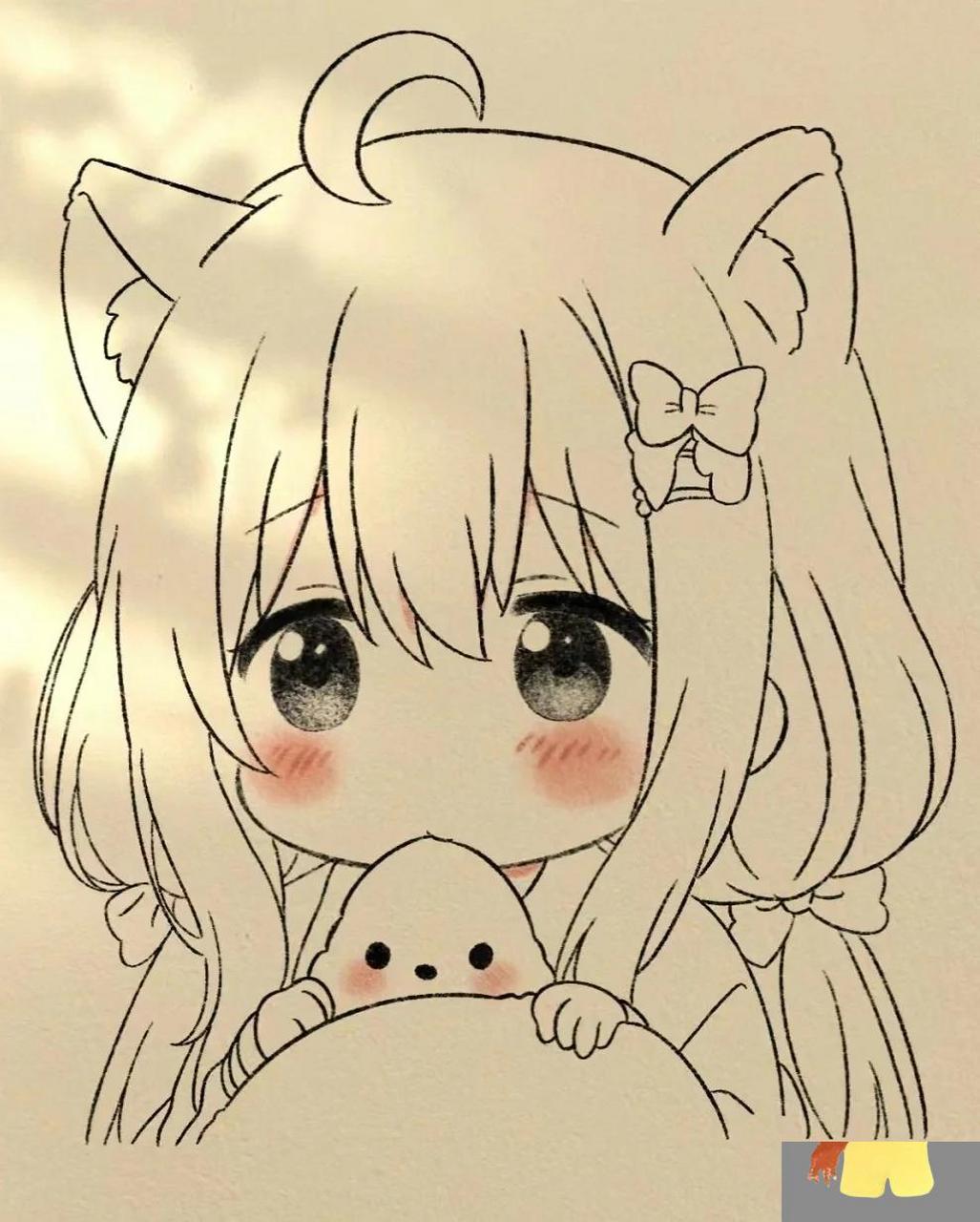 动漫人物临摹素材 喜欢的就拿走吧🌹💋💋💋 谁让你是我的粉呢