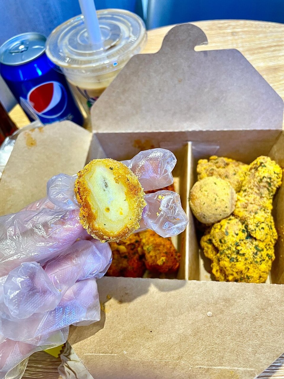 我们盱眙小县城也有超级好吃的撒粉炸鸡啦!