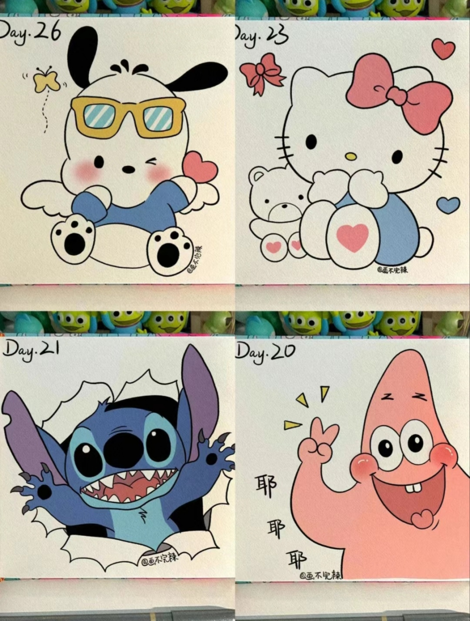 我爱简笔画,好可爱 简笔画再次奉送!