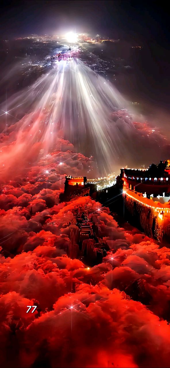中国红高清壁纸竖屏图片