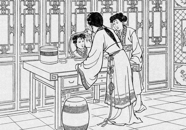 简笔画 手绘 素描 线稿 640_449