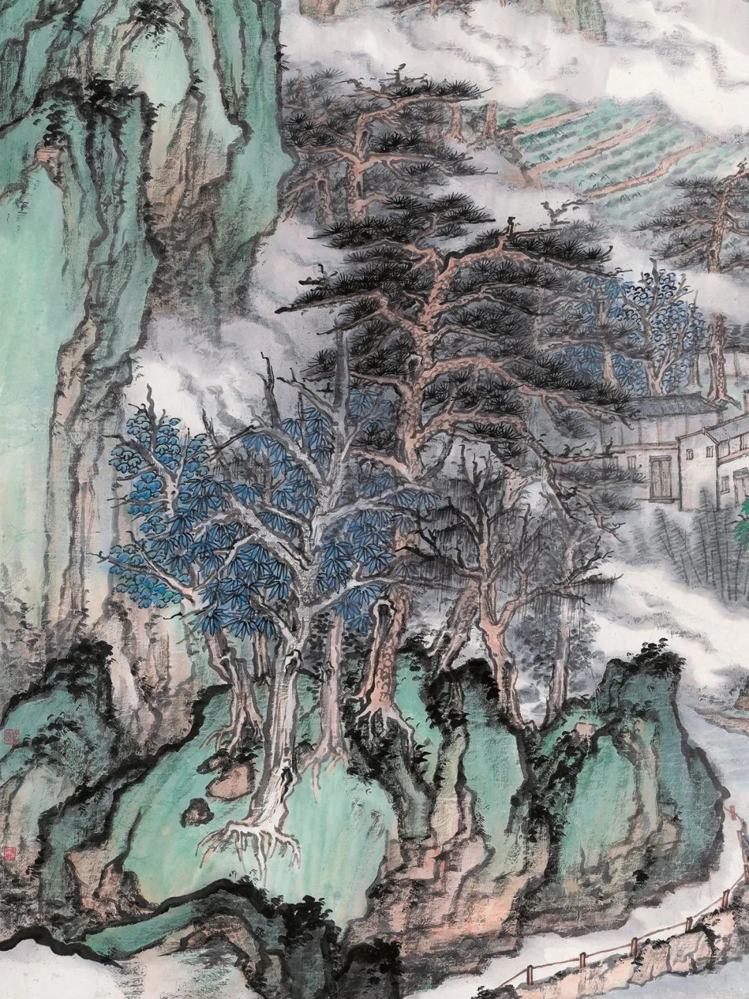 江山万里 龙年贺岁——石峰中国山水画作品欣赏丨私享艺术