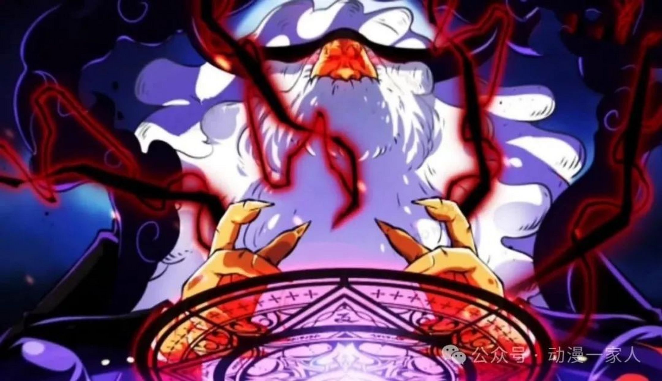 海贼王1106话中,海军对蛋头岛发动屠魔令,但局势因和平主义者和巨兵