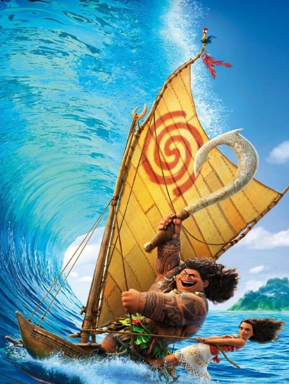 海洋奇缘2定档# 迪士尼热门动画《海洋奇缘2》空降式定档!