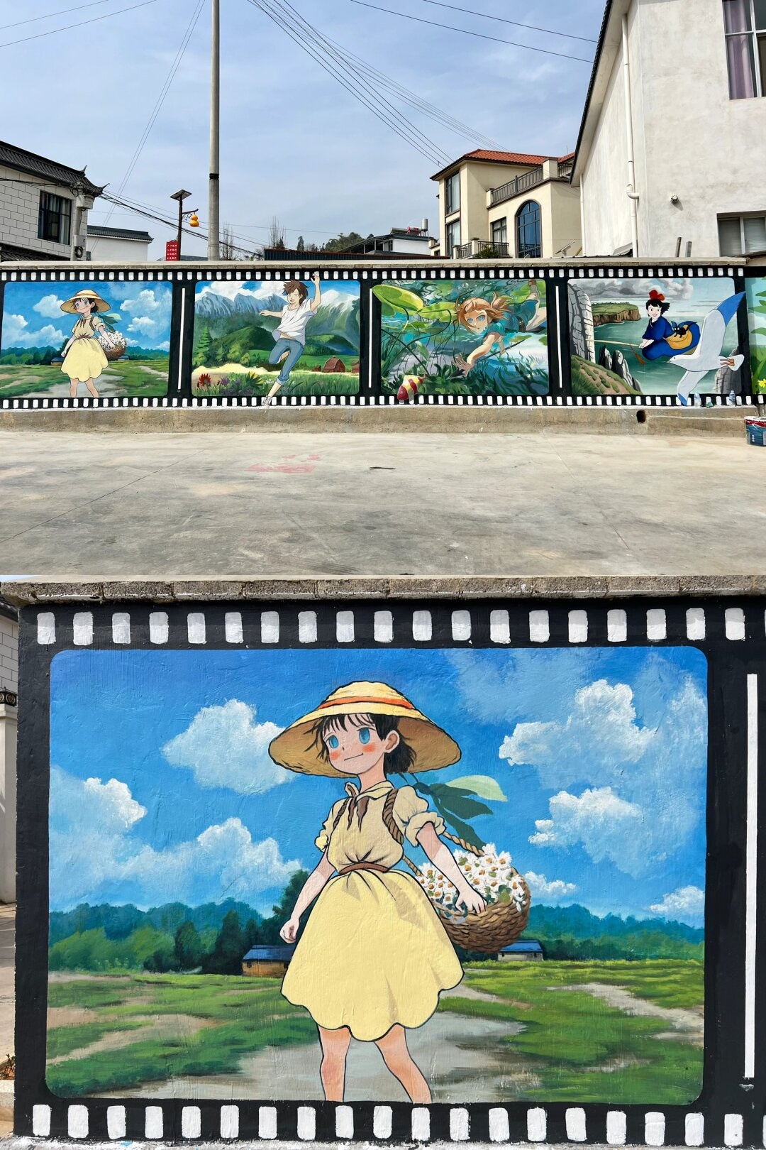 复古胶卷与现代动漫的碰撞,仿佛是一场穿越时空的