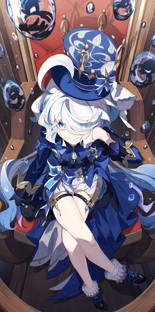 看好戏的芙宁娜 #原神# 画师:ひづきみや #2月图文动态激励计划