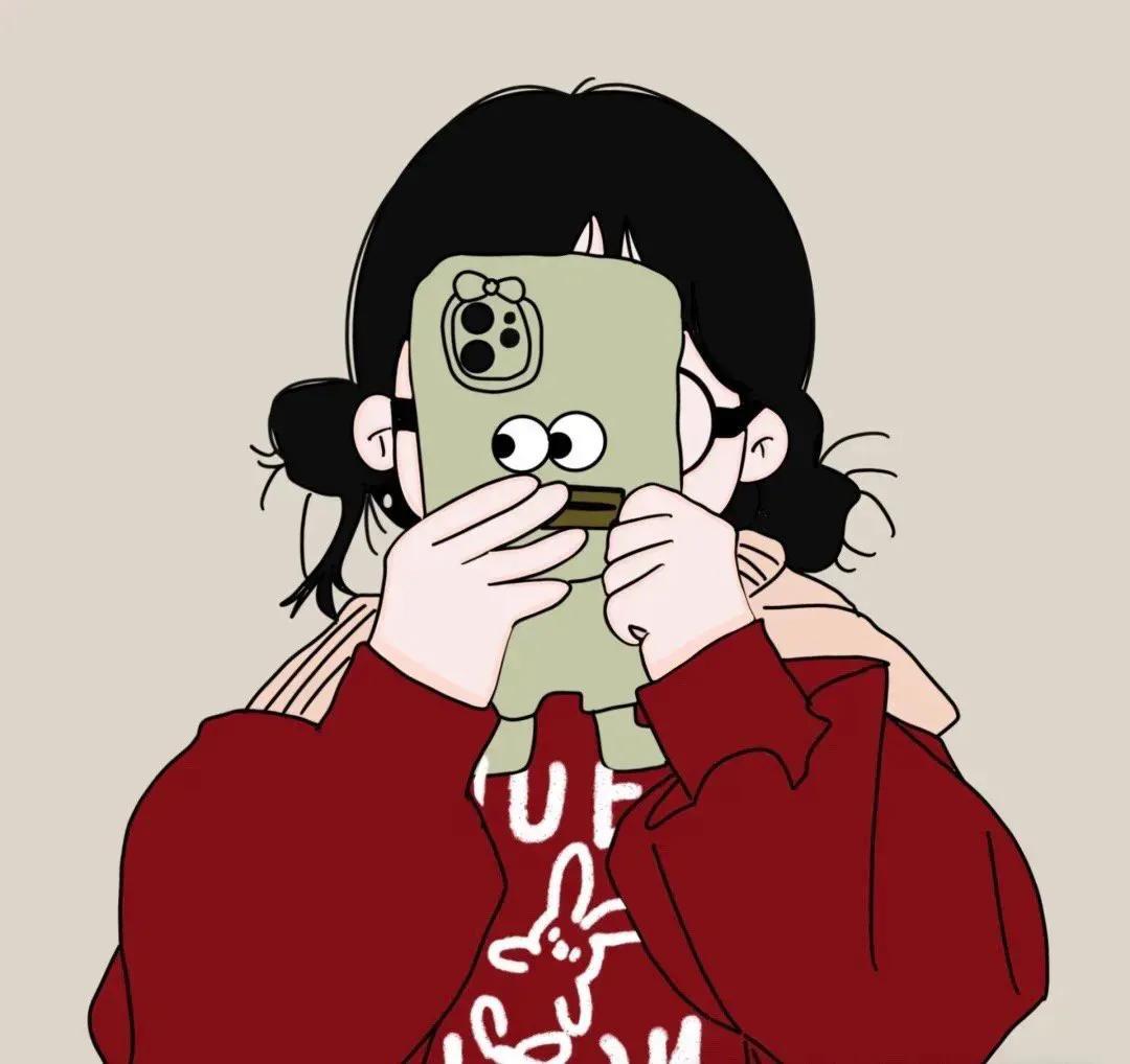 情侣头像,好好生活,慢慢遇见