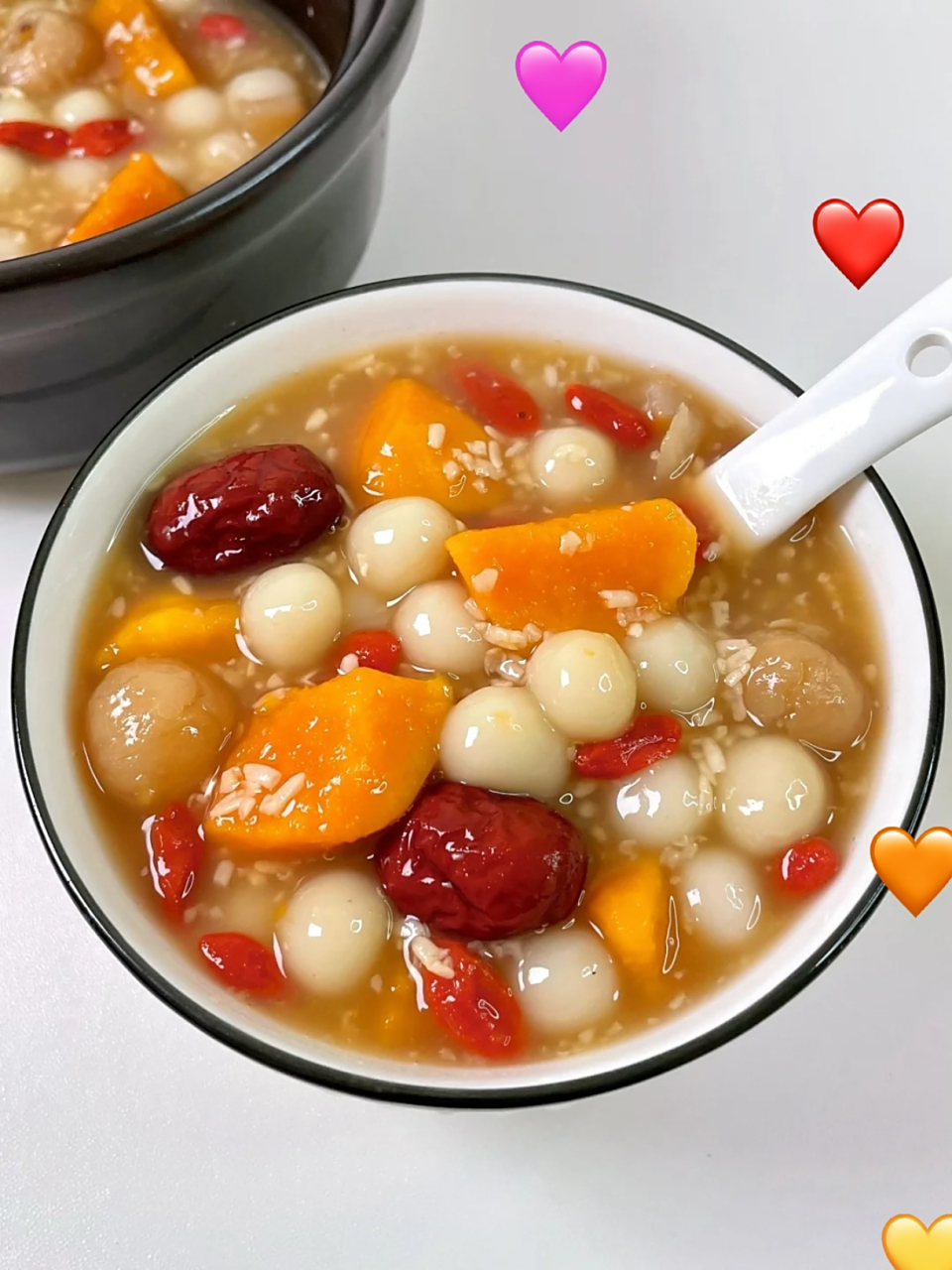 真心推荐大家冬天多喝这款酒酿红薯圆子羹!