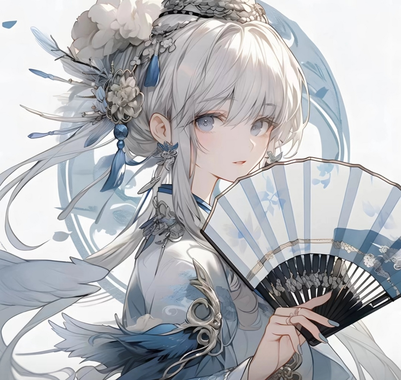 女生头像古风#动漫美图# #头像