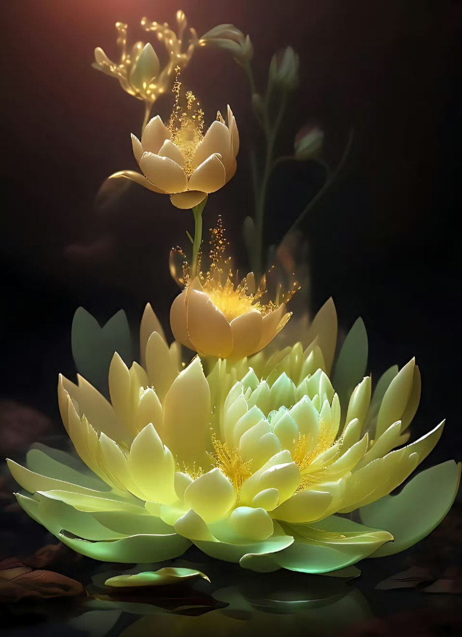 金莲花又叫"有钱花""招财花"留下一句"时来运转"你的愿望一定会实现.