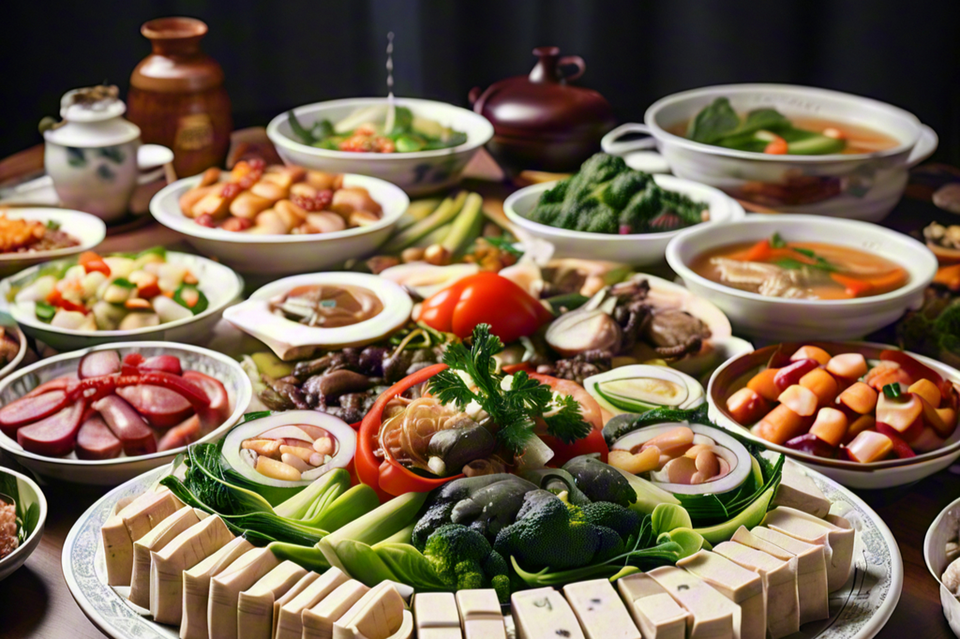 随着健康饮食和环保意识的增强,素食年夜饭成为新选择.