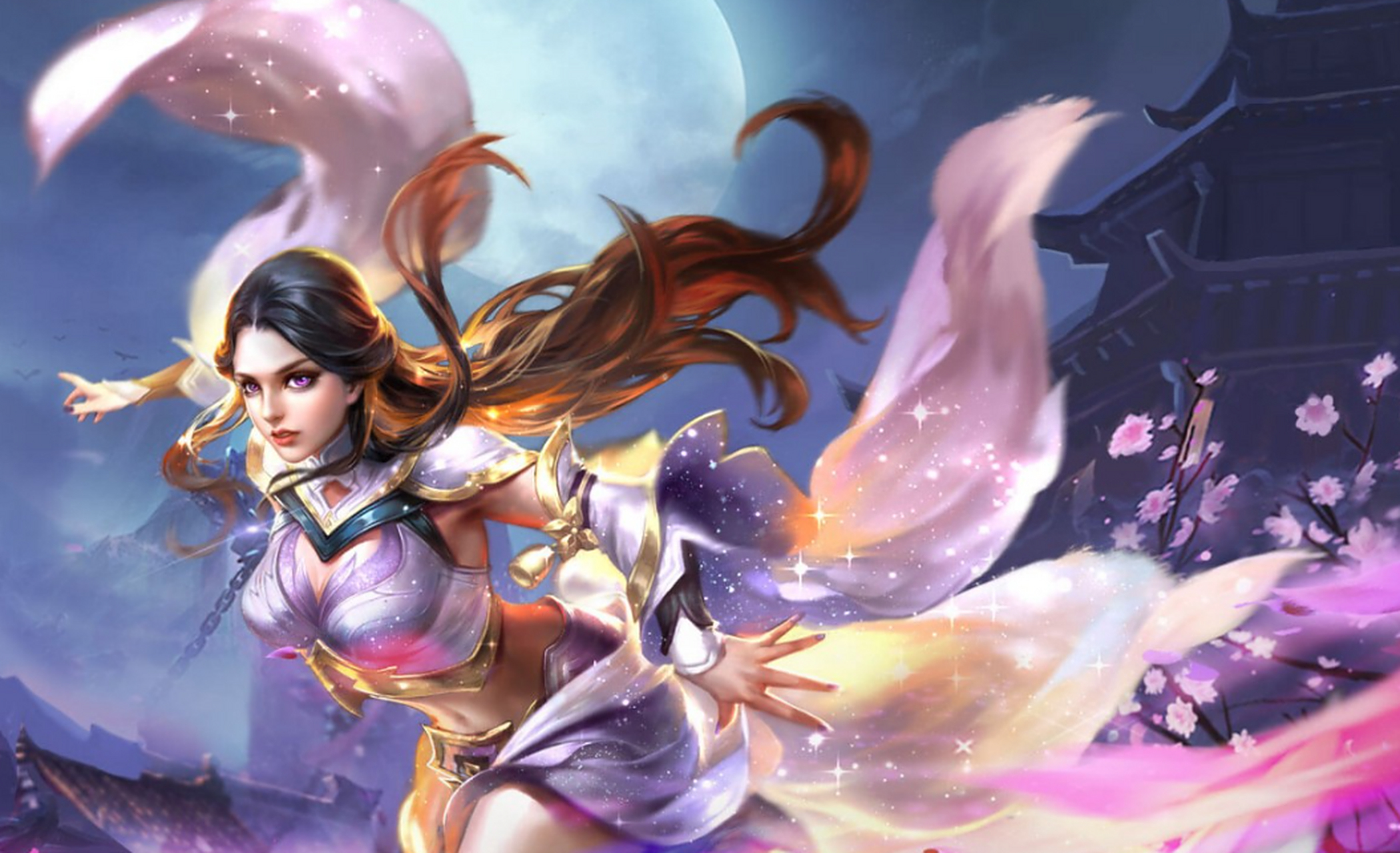 王者荣耀中,中国风元素深受玩家喜爱,皮肤设计中的共创和自创中国风都