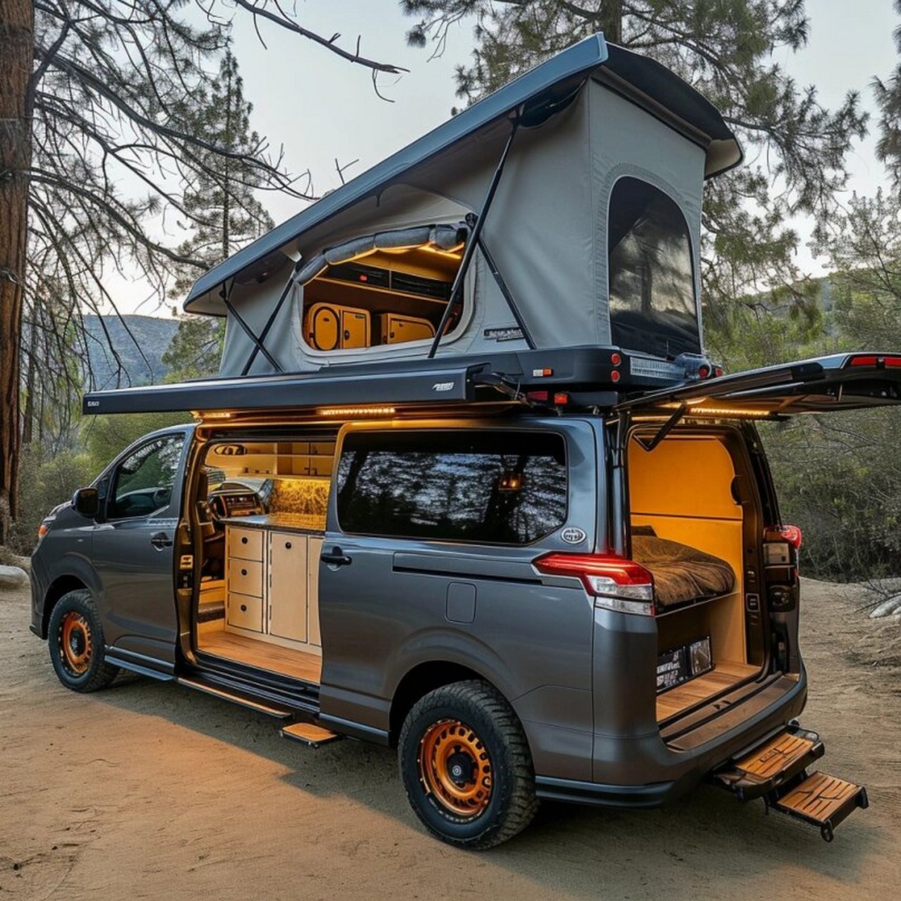 丰田露营房车camper van就是你的完美选择!