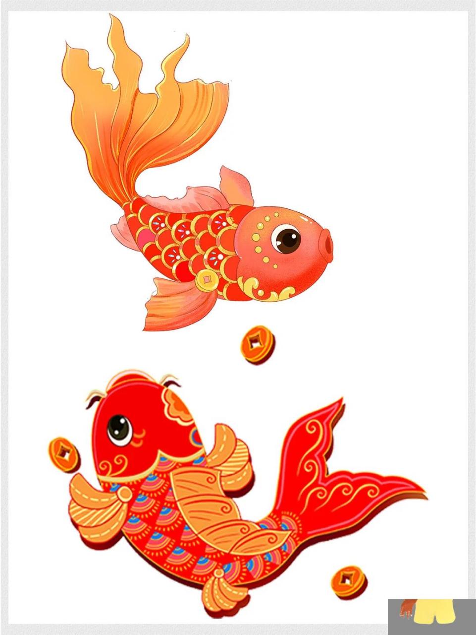 国潮风锦鲤 94锦鲤,向来都是好运,吉祥的代表,年年有鱼,鱼跃龙门.