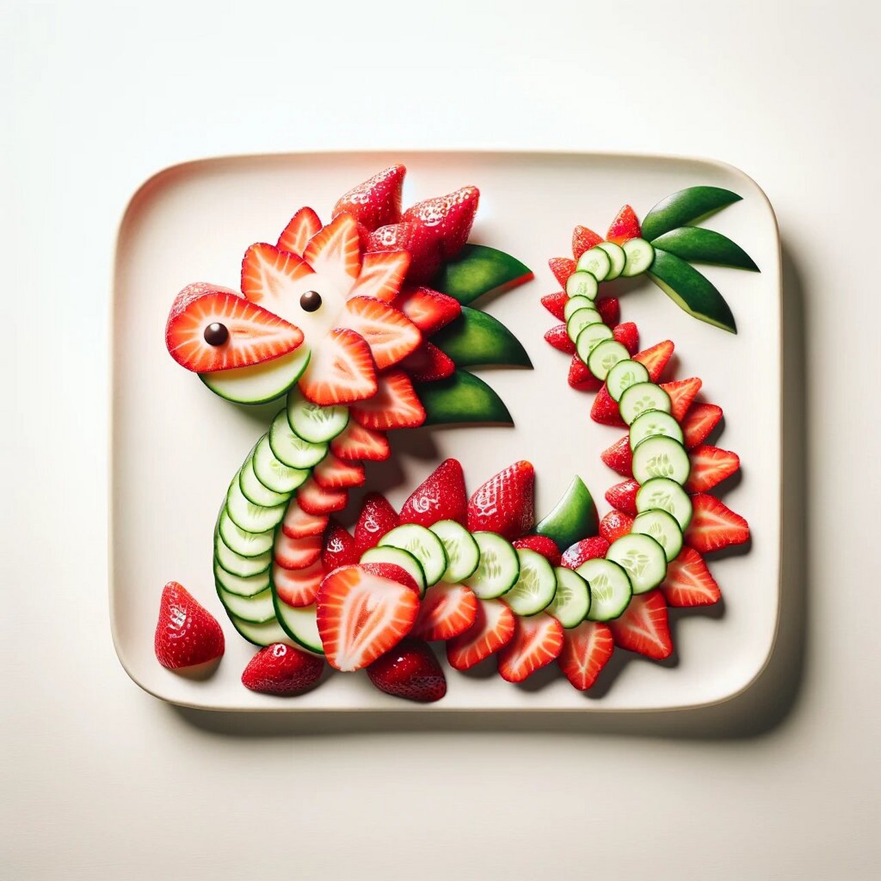 年夜饭一一水果盘